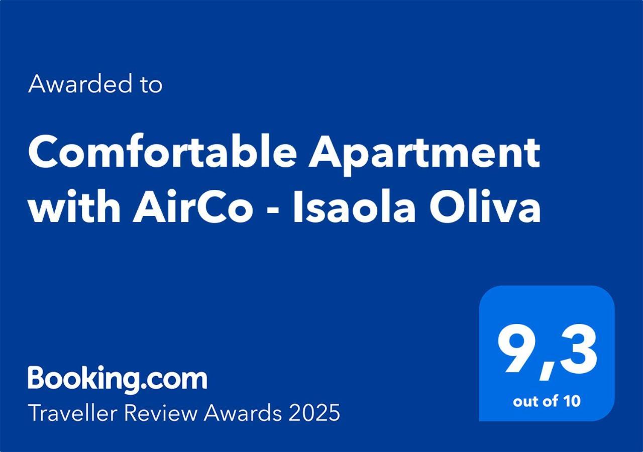Comfortable Apartment With Airco - Isaola Олива Экстерьер фото